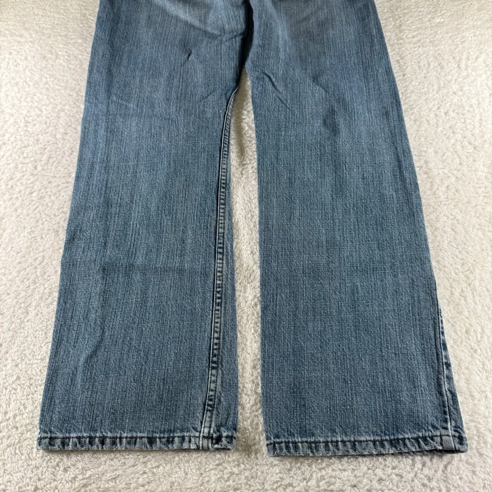 Y2K Levi 514 Slim Straight Leg Size 36x32 Light Wash Clean‎ Denim Pants Used Men